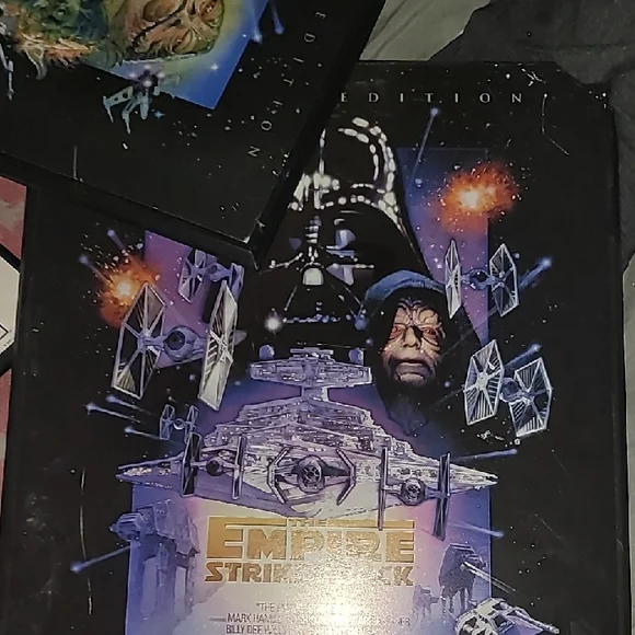 Star Wars Wall Art Set - Black, Blue, White